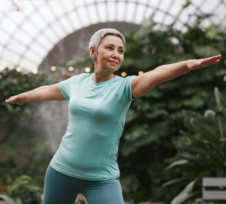 Image of Woman in a Pilates Pose